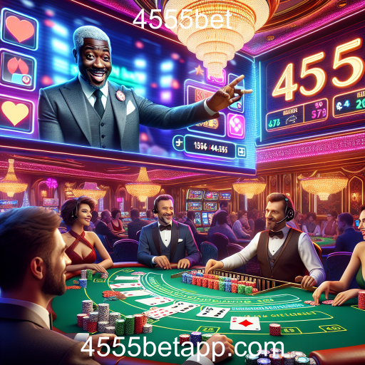 Experimente a Emoção do Cassino Ao Vivo no 4555bet